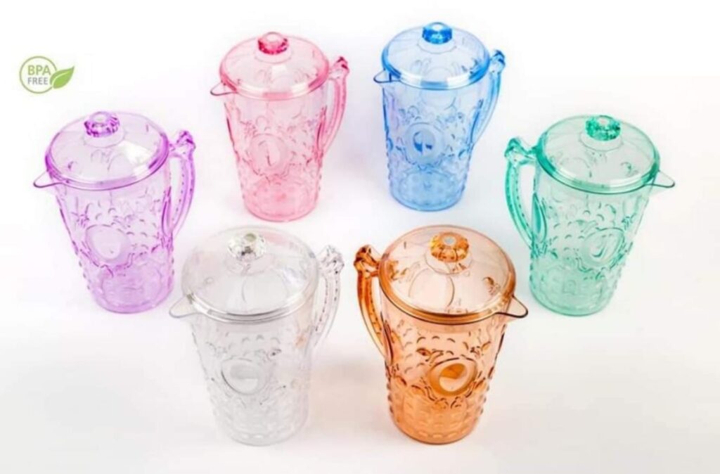 7in1 Jug Glass Set # 2 6 Pcs Glass - Nest and Nuzzle