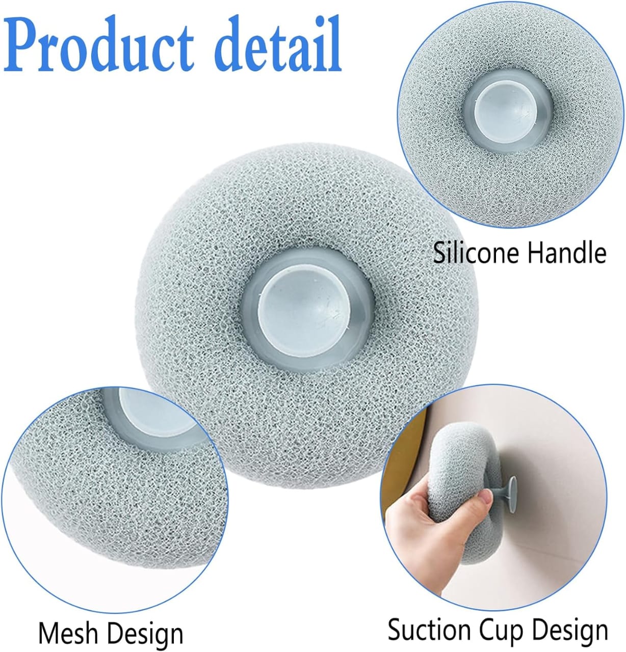 Bath Sponge Cleaning Brush - Nest and Nuzzle