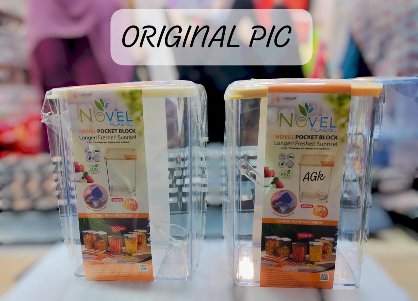 Acrylic Jar 1000ml