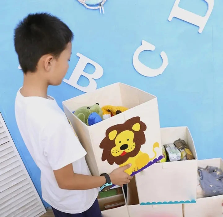 Kids Cube Box (Random Designs) (Premium Quality) - Nest and Nuzzle