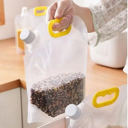 3L stand-up cereals nozzle storage bag