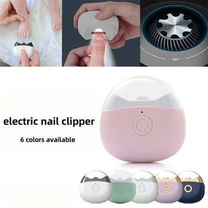 Automatic Electric Nail Clipper Trimmer - Nest and Nuzzle