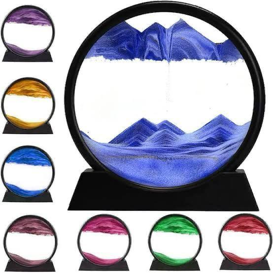 3D Moving SandScapes Lamp - Nest and Nuzzle