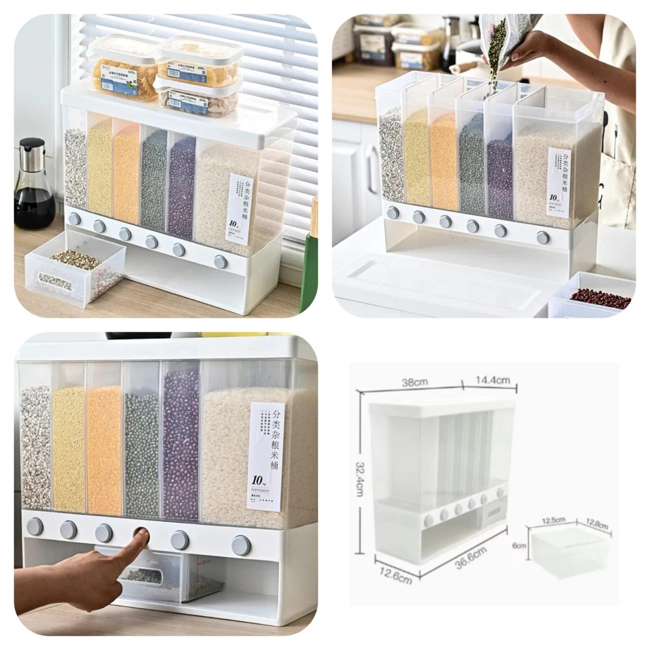 6in1 Cereal Dispenser - Nest and Nuzzle