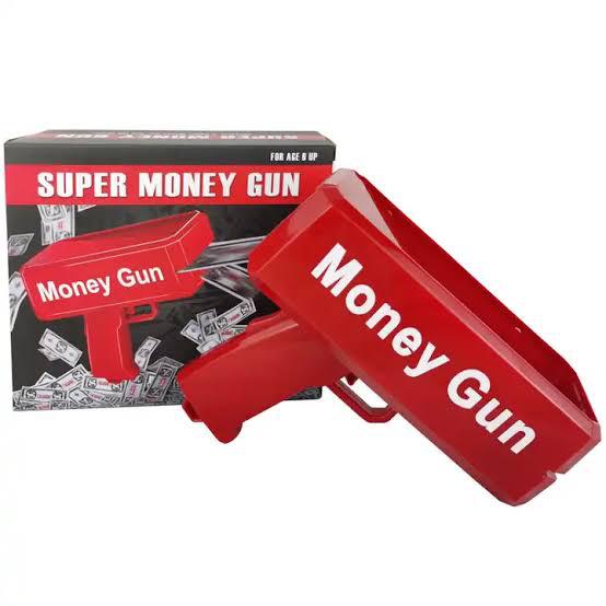 Money Gun For Parties And Festival Money Shooter - Nest and Nuzzle