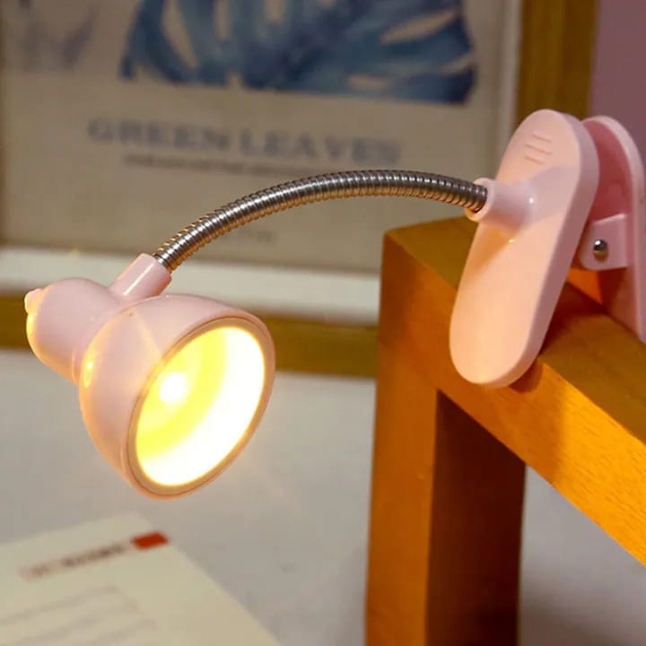 Mini LED Clamp Reading Lamp - Nest and Nuzzle