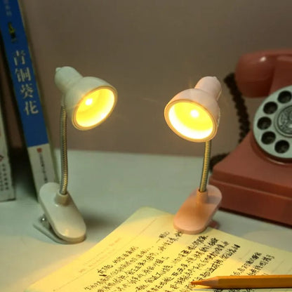 Mini LED Clamp Reading Lamp - Nest and Nuzzle