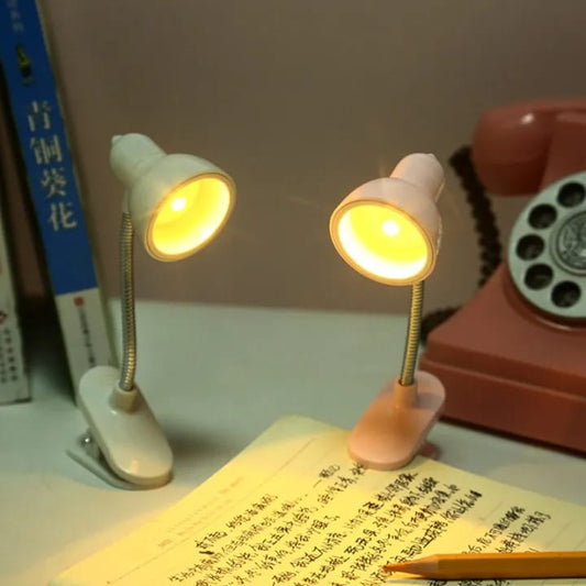 Mini LED Clamp Reading Lamp - Nest and Nuzzle