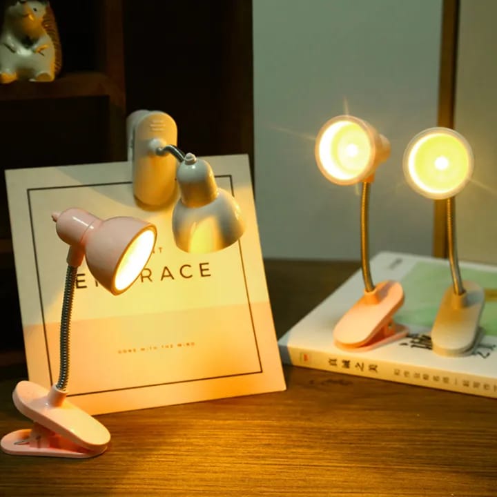 Mini LED Clamp Reading Lamp - Nest and Nuzzle