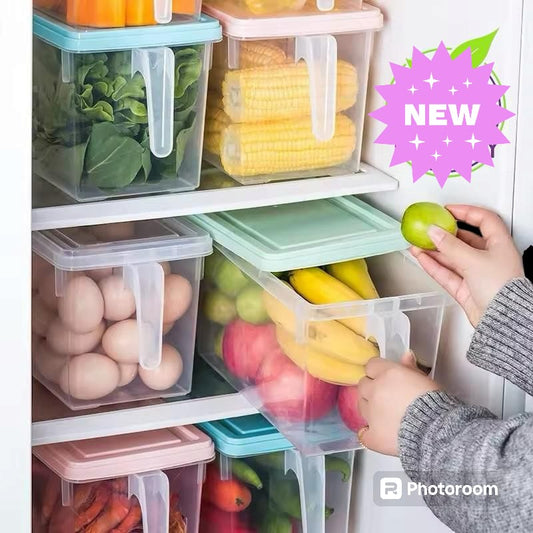 Plastic Food Storage Freezer Box - Nest and Nuzzle