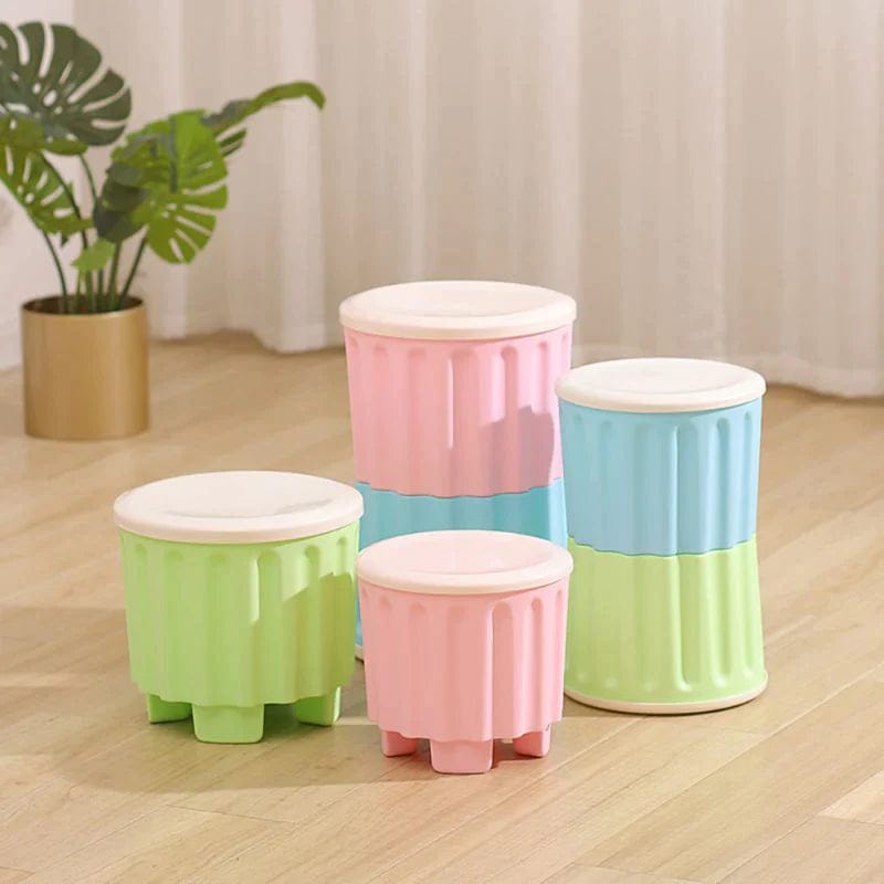 Small storage stool/drum - Nest and Nuzzle