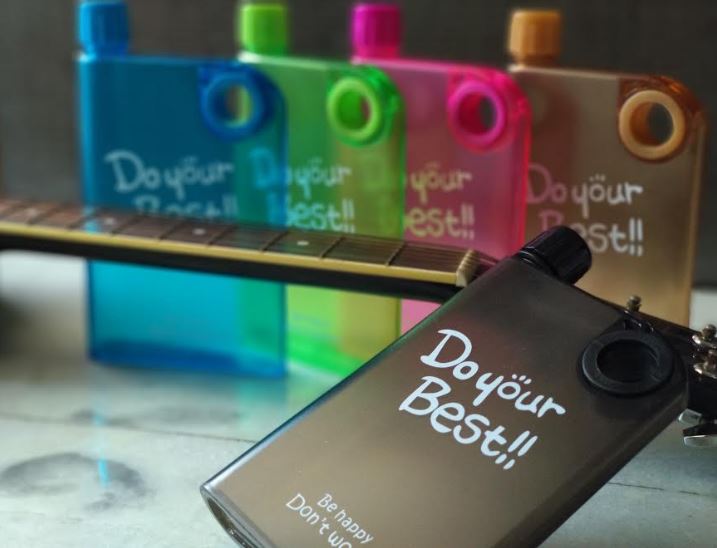 stylish Transparent flat water bottle - Nest and Nuzzle