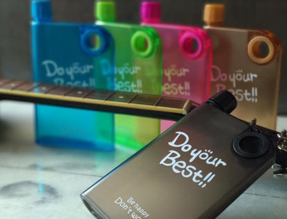 stylish Transparent flat water bottle - Nest and Nuzzle