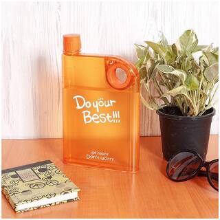 stylish Transparent flat water bottle - Nest and Nuzzle