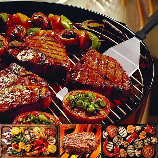 GRIDDLE SPATULA STAINLESS STEEL - Nest and Nuzzle
