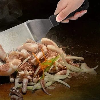GRIDDLE SPATULA STAINLESS STEEL - Nest and Nuzzle