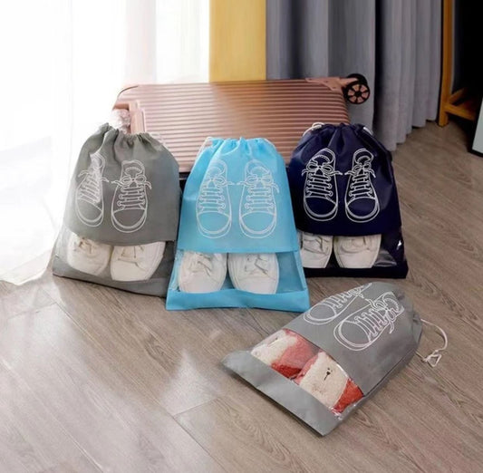SHOE POUCH GRAY - Nest and Nuzzle