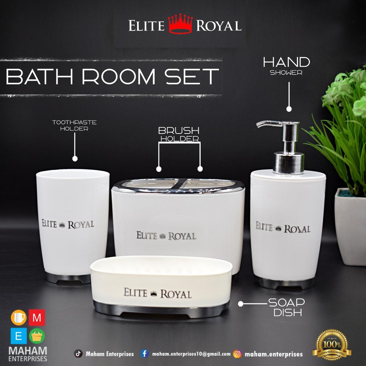 4 in 1 ELITE ROYAL  BATH SET - Nest and Nuzzle