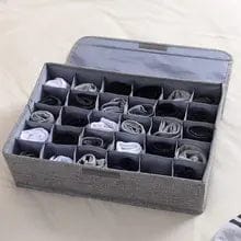 24-Cell Foldable Storage Organizer with Lids - Nest and Nuzzle