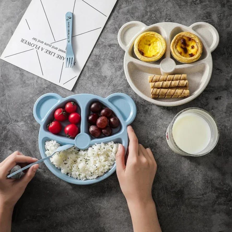BPA Free Baby Feeding Tableware Set - Nest and Nuzzle