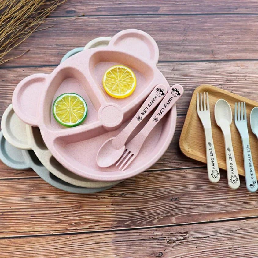 BPA Free Baby Feeding Tableware Set - Nest and Nuzzle