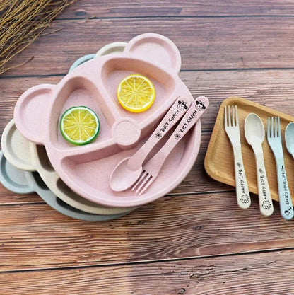 BPA Free Baby Feeding Tableware Set - Nest and Nuzzle