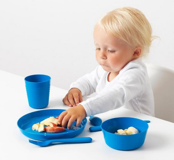 Kids Plate Set Pack of 5 Dinner Set for Kids - Nest and Nuzzle