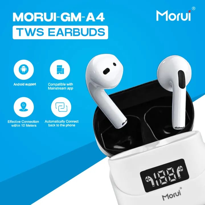 Morui Airpods (A4) Wireless Earbuds - Nest and Nuzzle