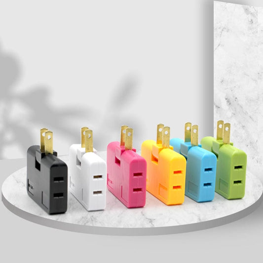 3 Way Flat Plug Adapter - Nest and Nuzzle