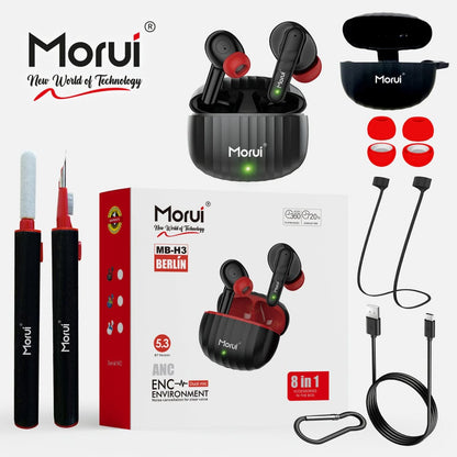 Morui Berlín Wireless Earbuds MB-H3 - Nest and Nuzzle