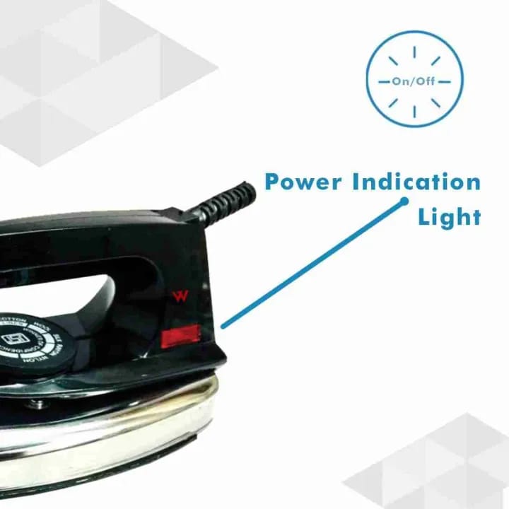 National Dry Iron – 1000W - Nest and Nuzzle