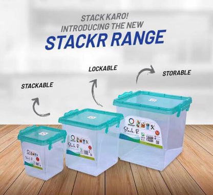 3-Piece Stackable Storage Boxes - Nest and Nuzzle