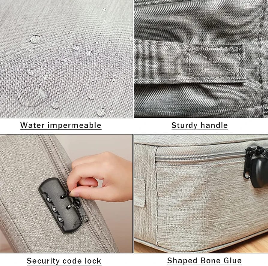 Multilayer Portable File Storage Bag - Nest and Nuzzle