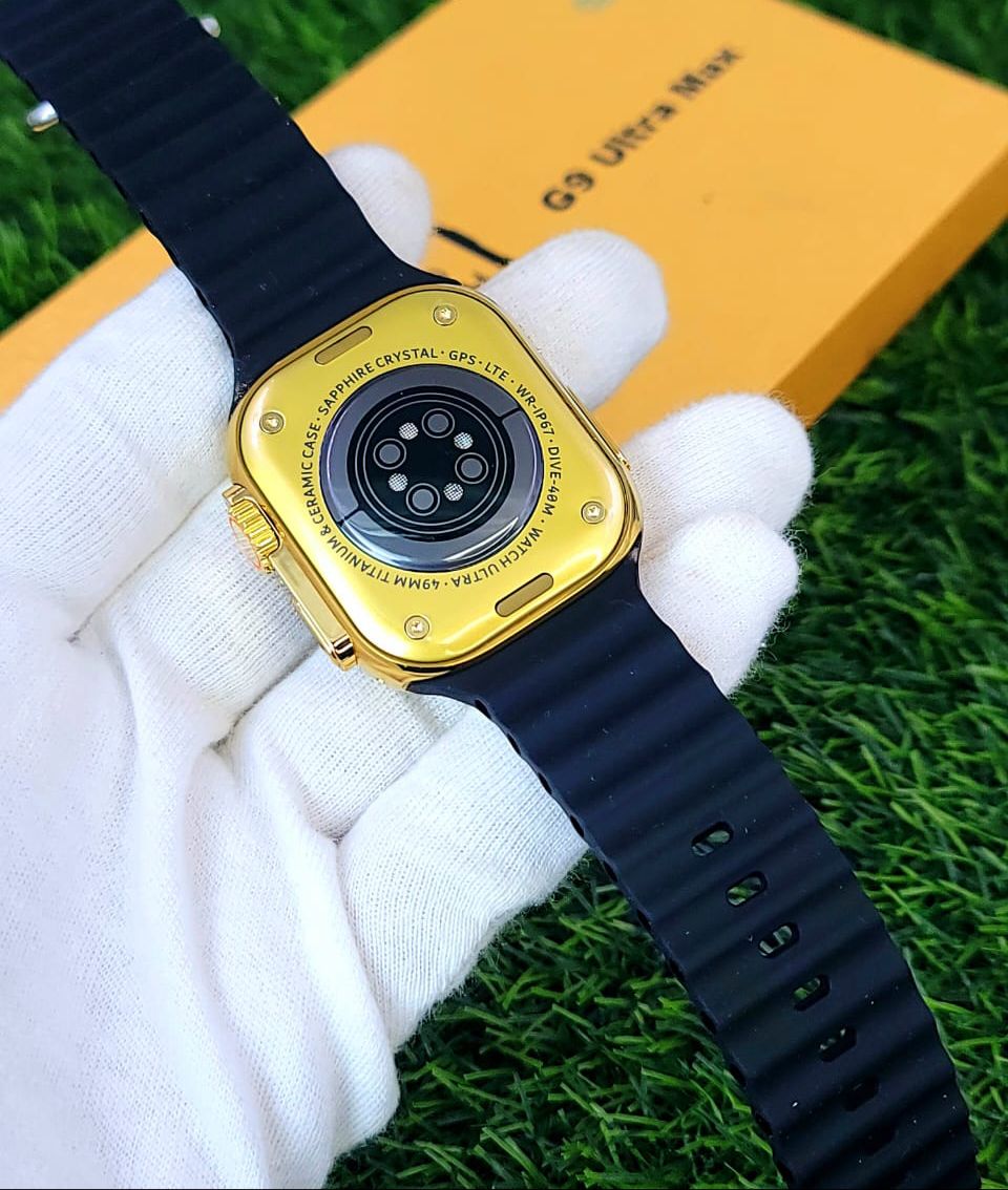 G9 Ultra Max Smart Watch - Gold Edition - Nest and Nuzzle