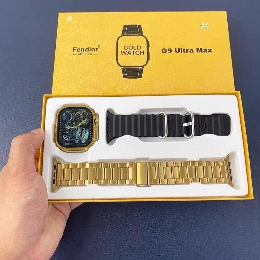 G9 Ultra Max Smart Watch - Gold Edition - Nest and Nuzzle