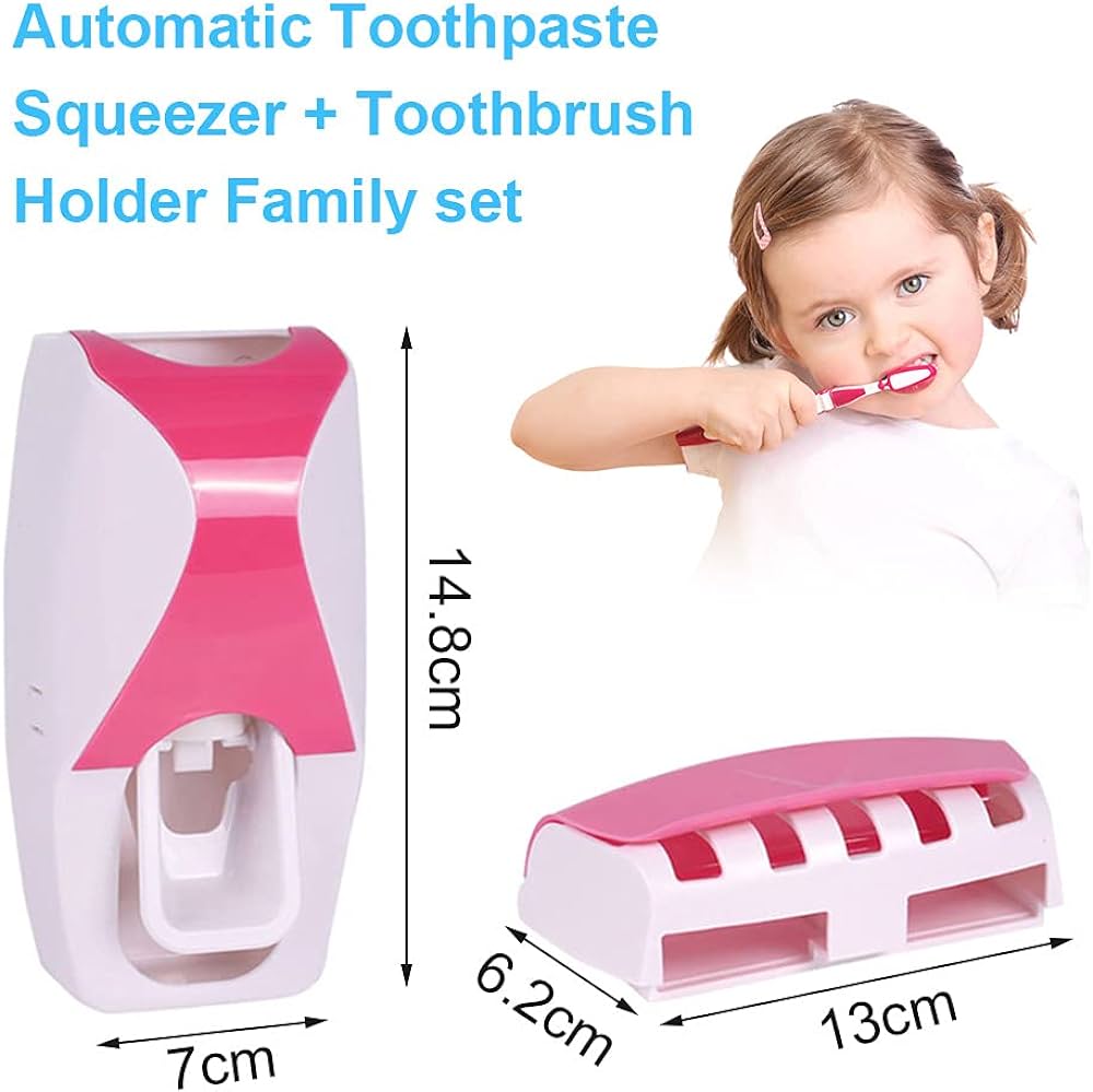 Toothpaste Dispenser + Brush Holder - Nest and Nuzzle