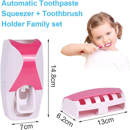Toothpaste Dispenser + Brush Holder - Nest and Nuzzle