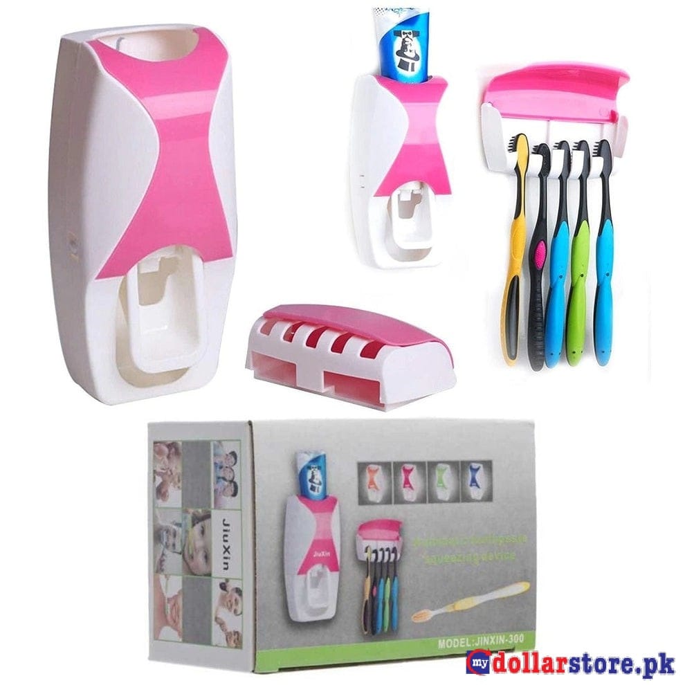 Toothpaste Dispenser + Brush Holder - Nest and Nuzzle