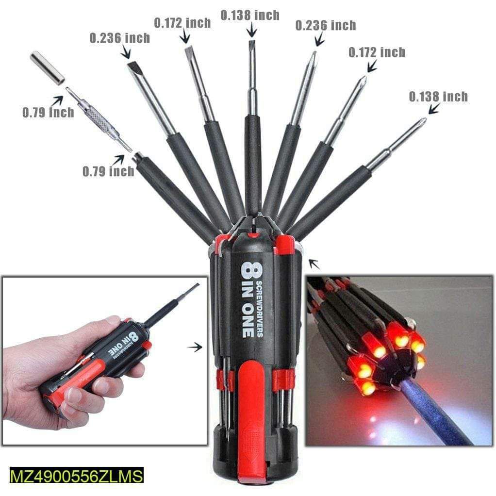 LightGrip Multi-Tool Screwdriver - Nest and Nuzzle