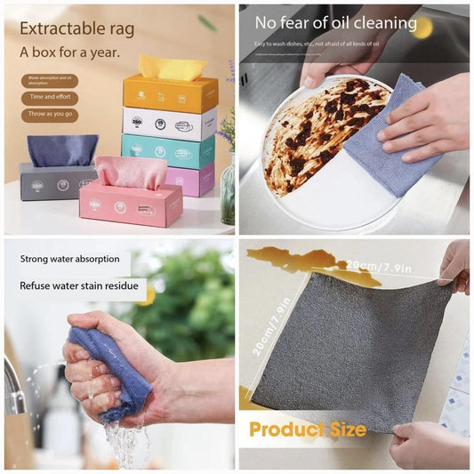 MicroClean Microfiber Cloths - Nest and Nuzzle