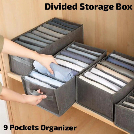 FoldAway Woven Clothes Organizer - Nest and Nuzzle