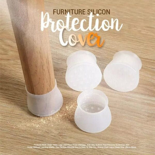 4 Pcs Silicone Chair Set