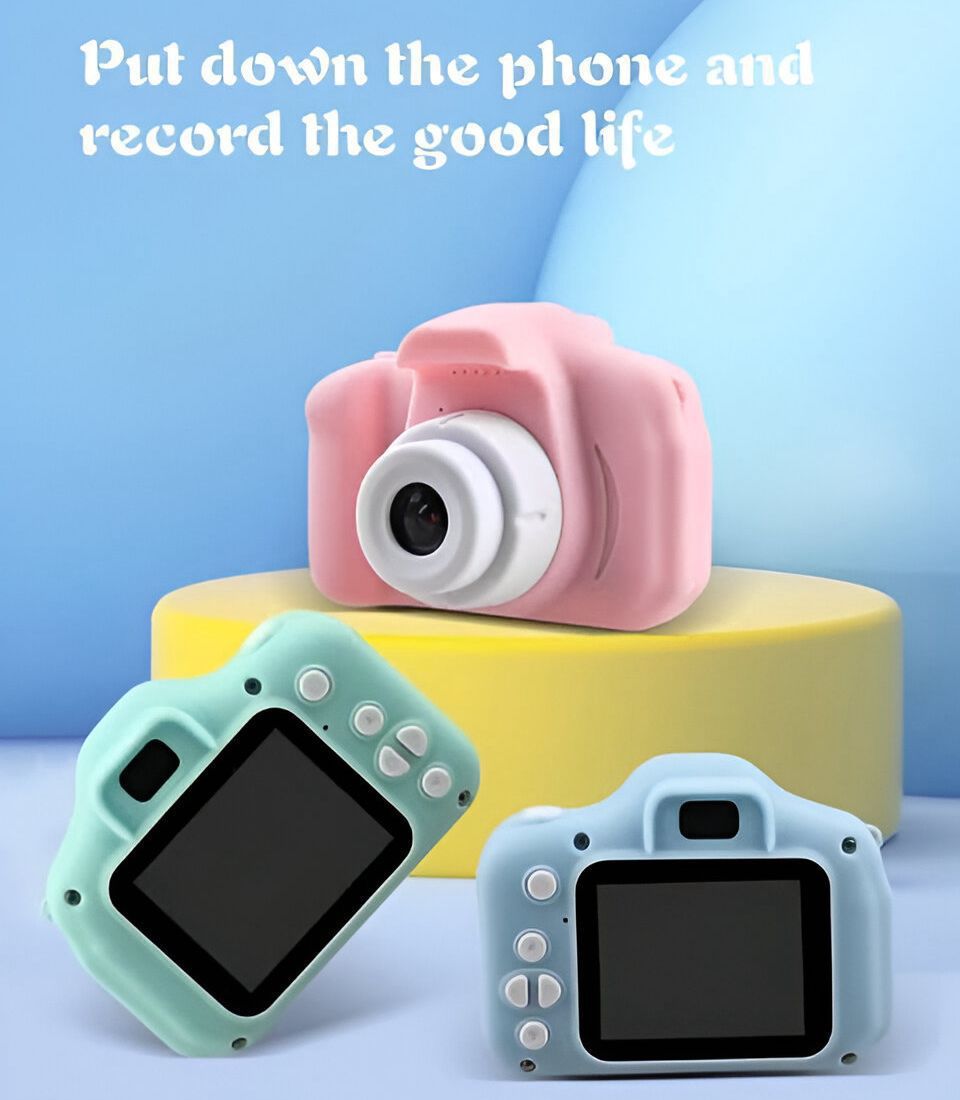 Kids Digital Rechargeable Pocket Camera - Nest and Nuzzle