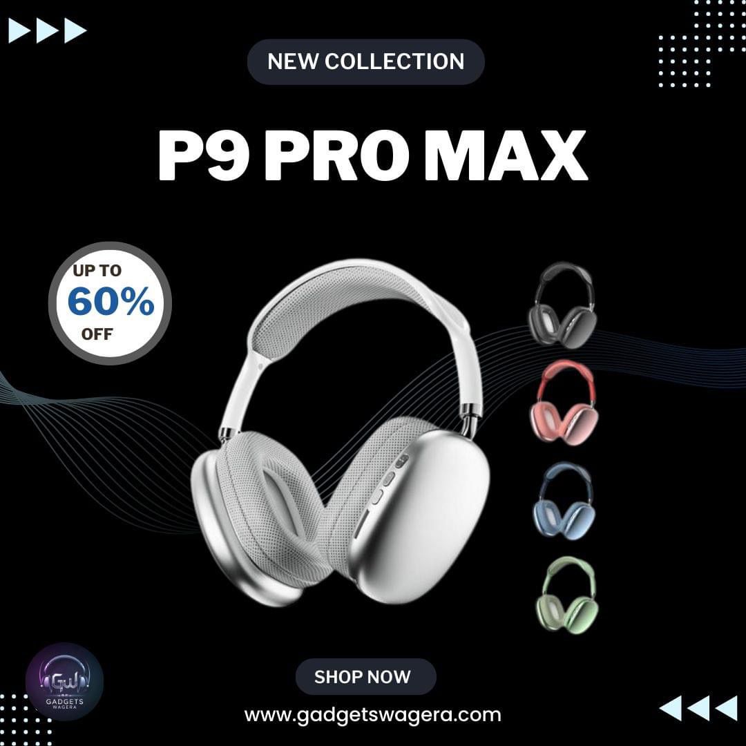 P9 Pro Max Wireless Bluetooth Headphones - Nest and Nuzzle