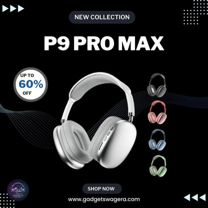P9 Pro Max Wireless Bluetooth Headphones - Nest and Nuzzle