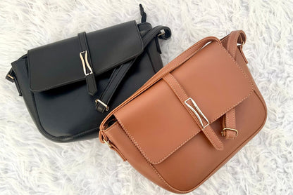 Copenhagen black & brown bag - Nest and Nuzzle