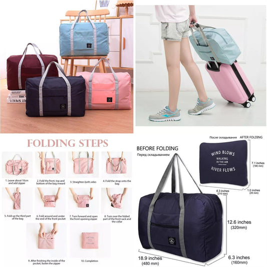 Foldable Travel Bag - Nest and Nuzzle