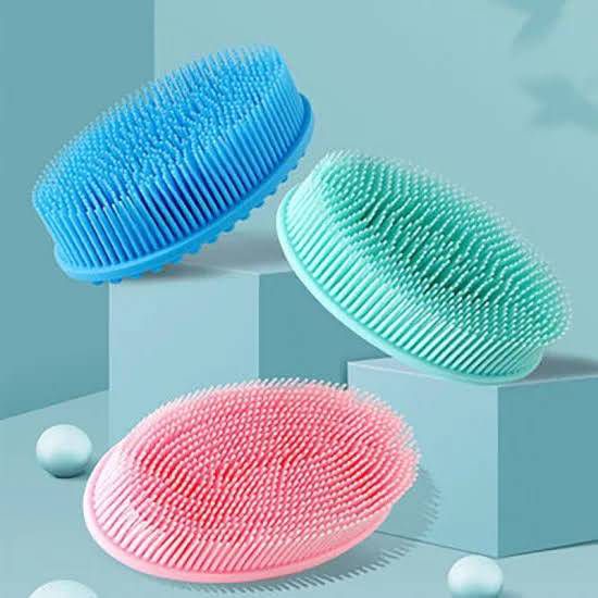 silicone 2 in 1 face and body bath brush - Nest and Nuzzle