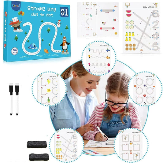 Reusable Magical Tracing Workbook Set