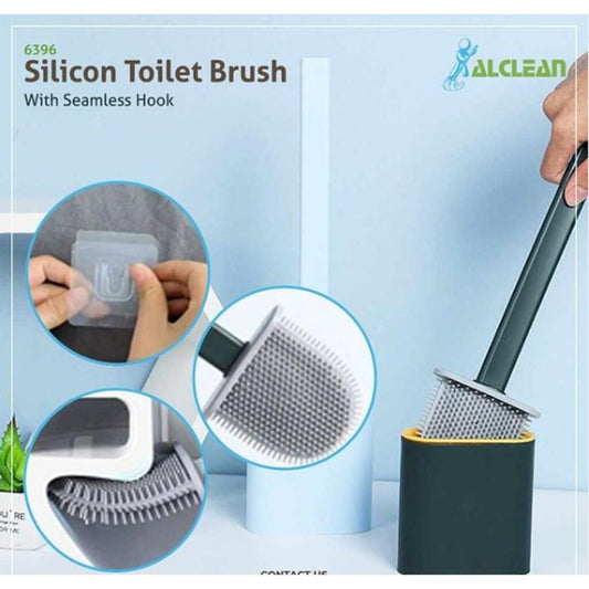 Silicone toilet brush